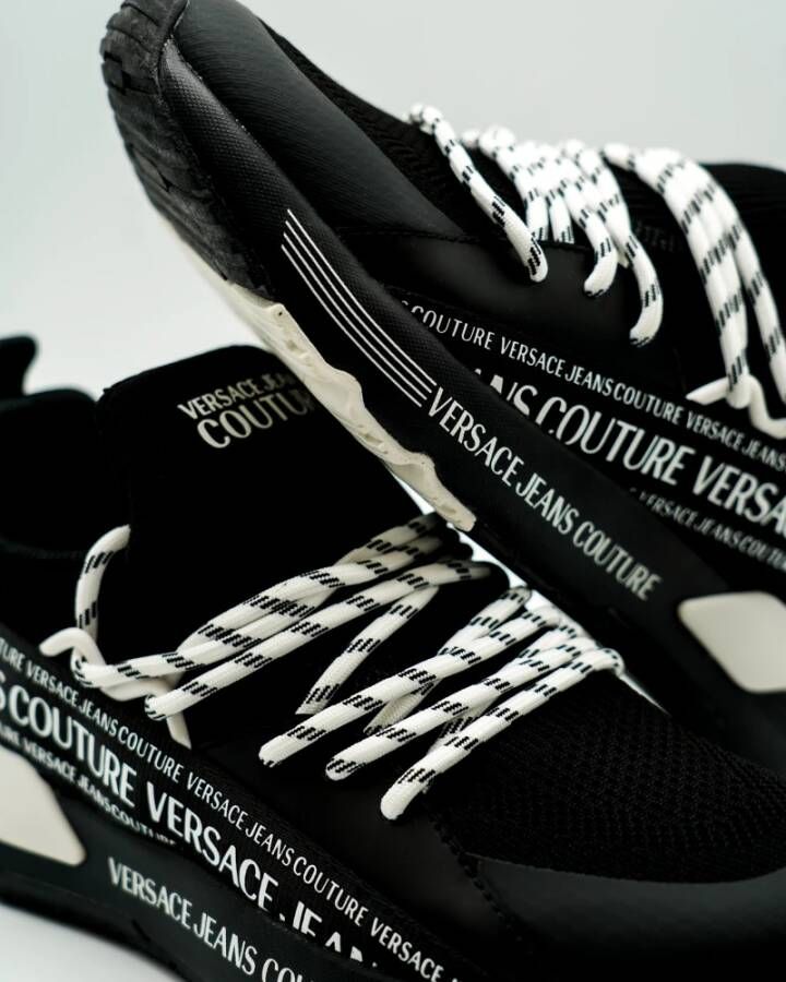 Versace Jeans Couture Stijlvolle Sneakers Black Heren