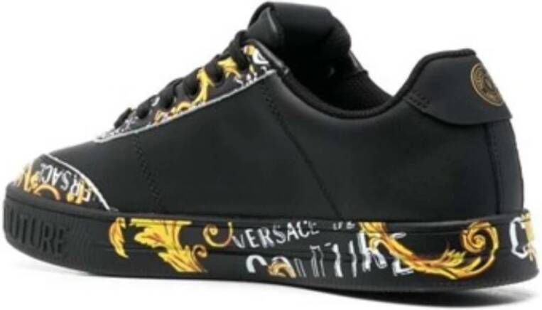 Versace Jeans Couture Stijlvolle Sneakers Black Heren