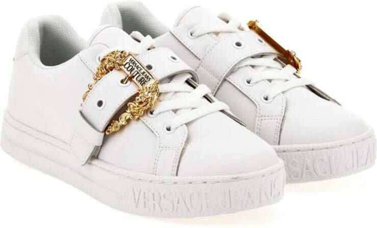 Versace Jeans Couture Stijlvolle Sneakers White Dames