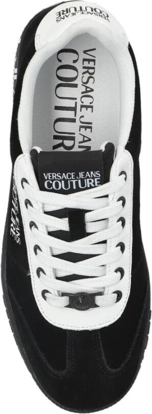 Versace Jeans Couture Suede sneakers Black Dames