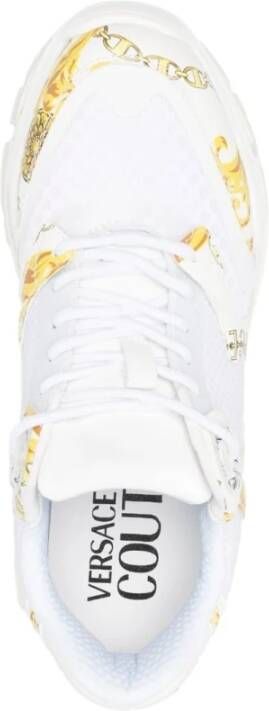 Versace Jeans Couture Witte Sneakers CV Collectie Wit Dames