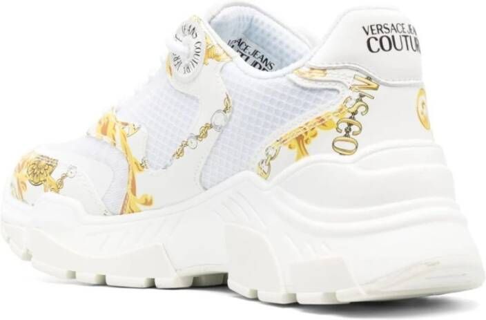 Versace Jeans Couture Witte Sneakers CV Collectie Wit Dames