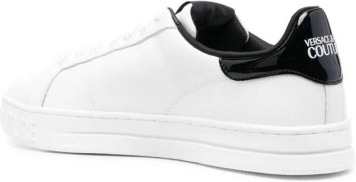 Versace Jeans Couture Witte Sneakers voor een Stijlvolle Look White Heren