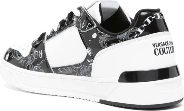 Versace Jeans Couture Witte Sneakers voor Heren Wit Heren