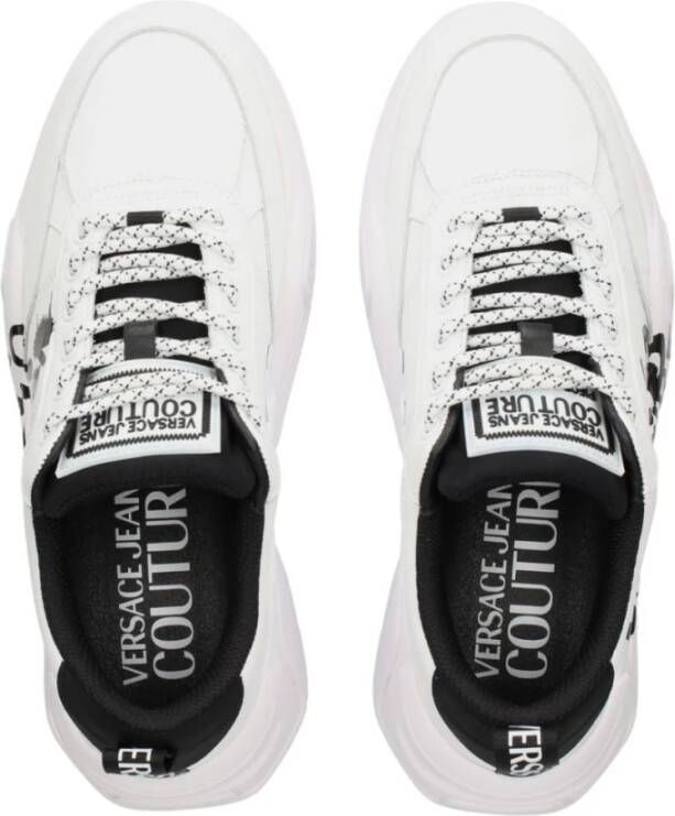 Versace Jeans Couture Witte Sneakers voor Mannen Aw24 White Heren