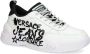 Versace Jeans Couture Witte Sneakers voor Mannen Aw24 White Heren - Thumbnail 4