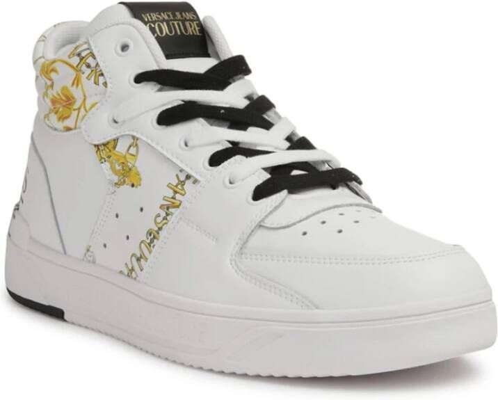 Versace Jeans Couture Witte Sneakers voor Mannen Aw24 White Heren