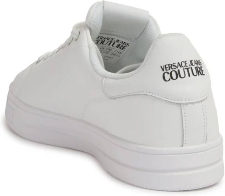 Versace Jeans Couture Witte Sneakers voor Mannen Aw24 White Heren