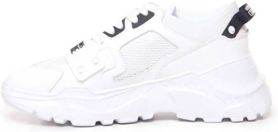 Versace Jeans Couture Witte Sneakers voor Mannen White Heren