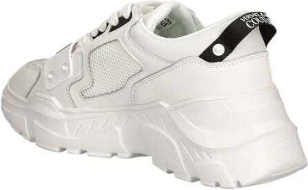 Versace Jeans Couture Witte Sneakers voor Mannen White Heren