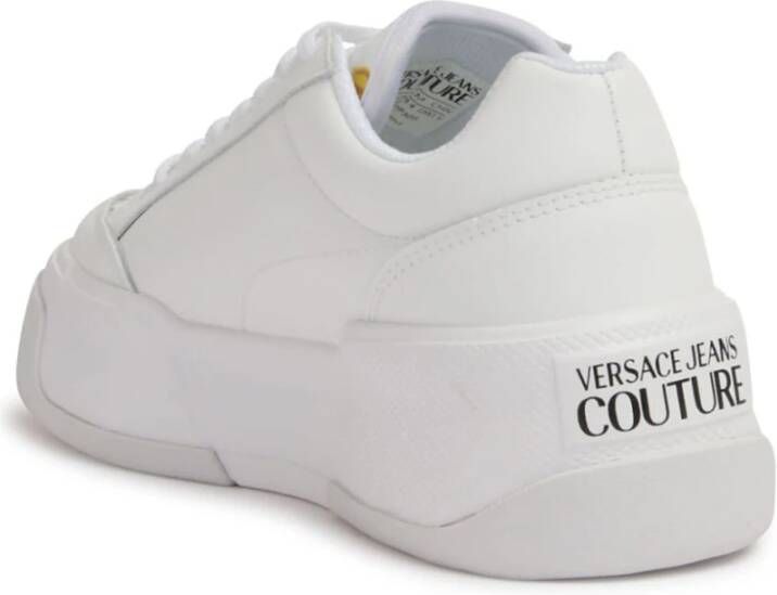 Versace Jeans Couture Witte Sneakers voor Vrouwen Aw24 White Dames