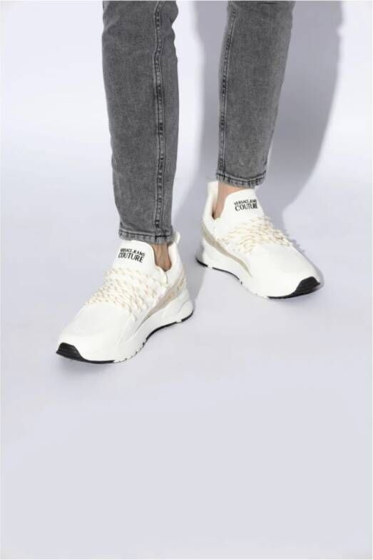 Versace Jeans Couture Witte Sneakers voor Vrouwen White Dames