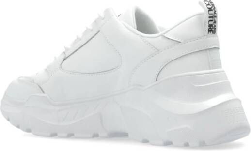 Versace Jeans Couture Witte Sneakers voor Vrouwen White Dames