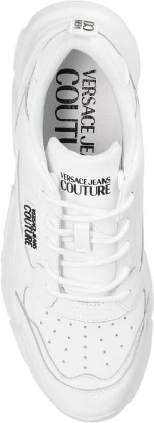 Versace Jeans Couture Witte Sneakers voor Vrouwen White Dames