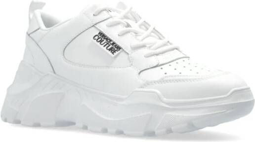 Versace Jeans Couture Witte Sneakers voor Vrouwen White Dames