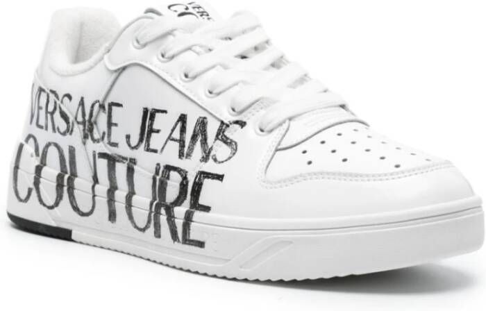 Versace Jeans Couture Witte Starlight Sneakers White Heren