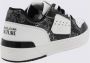 Versace Jeans Couture Zwart & Wit Sneakers met Gouden Details Black Heren - Thumbnail 3