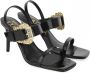 Versace Jeans Couture Zwarte Barok Emily Sandaal Black Dames - Thumbnail 2