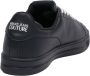 Versace Jeans Couture Zwarte Fondo Court Sneakers met Inscriptie Black Heren - Thumbnail 2