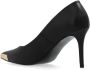 Versace Jeans Couture Zwarte Hak Schoenen ***cv Black Dames - Thumbnail 9