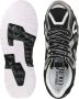 Versace Jeans Couture Zwarte Nylon Sneaker met Suède Details Black Heren - Thumbnail 5