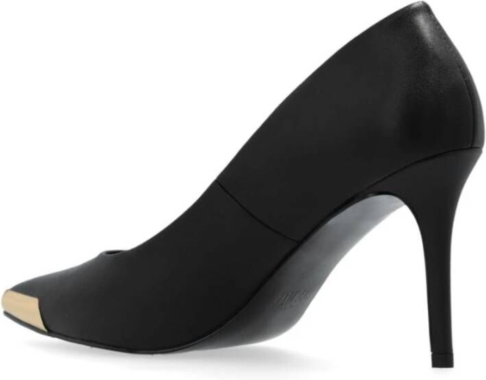 Versace Jeans Couture Zwarte Pumps voor Vrouwen Black Dames