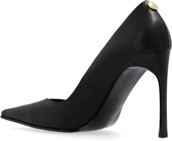 Versace Jeans Couture Zwarte Pumps voor Vrouwen Black Dames