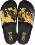 Versace Jeans Couture Zwarte sandalen voor vrouwen Black Dames - Thumbnail 3