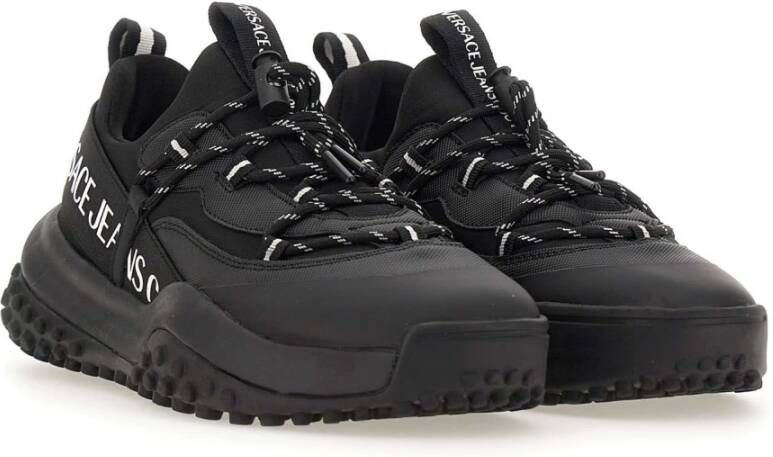 Versace Jeans Couture Zwarte Sneakers Black Heren