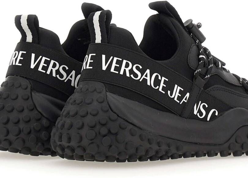 Versace Jeans Couture Zwarte Sneakers Black Heren