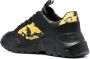 Versace Jeans Couture Lage profiel sneakers voor heren met gladde graaninzetten Black Heren - Thumbnail 33