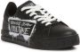 Versace Jeans Couture Zwarte Fondo Court Sneakers met Inscriptie Black Heren - Thumbnail 13