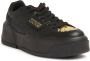 Versace Jeans Couture Zwarte Sneakers voor Vrouwen Aw24 Black Dames - Thumbnail 4