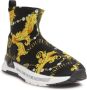 Versace Jeans Couture Zwarte Sneakers voor Vrouwen Aw24 Multicolor Dames - Thumbnail 2