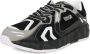 Versace Jeans Couture Zwarte stijlvolle sneakers met rubberen logo Black Heren - Thumbnail 3