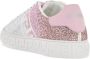 Versace Kristal Bezaaide Satijnen Sneakers Pink Dames - Thumbnail 3