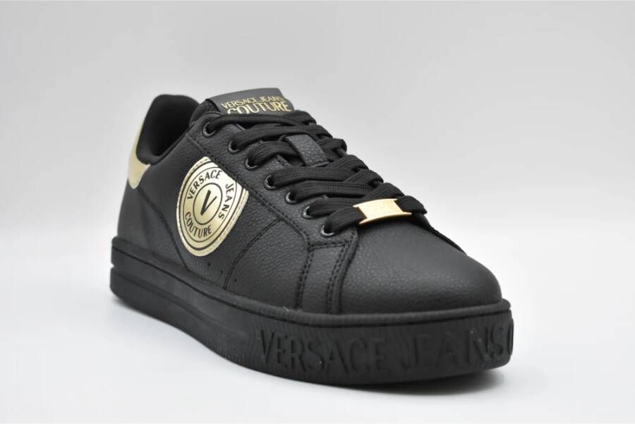 Versace Laced Shoes Black Heren