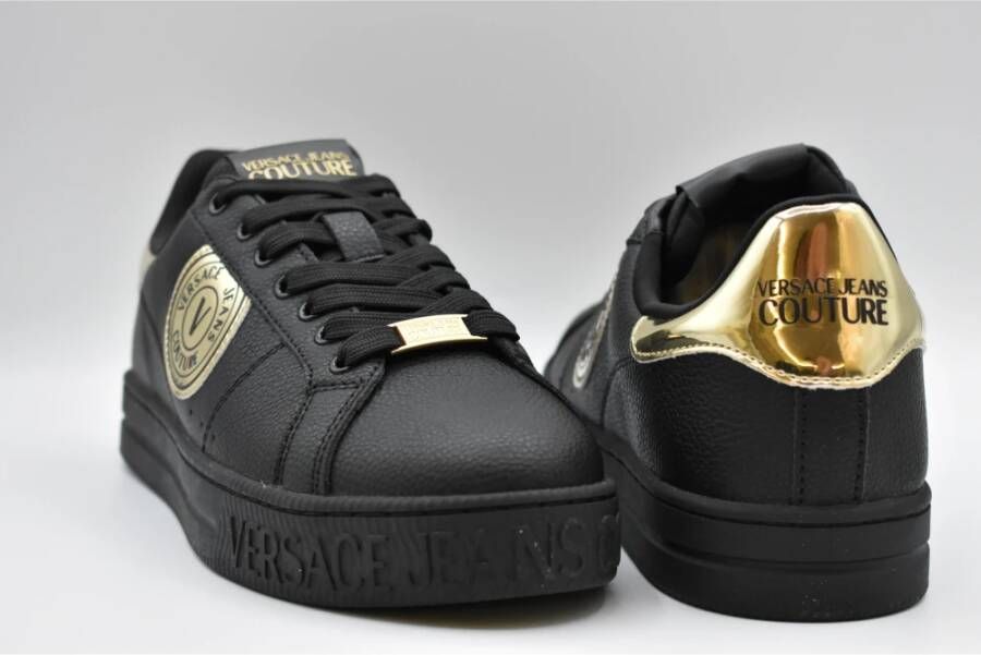 Versace Laced Shoes Black Heren