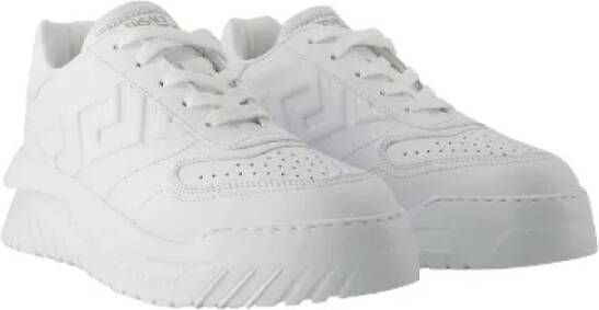 Versace Leather sneakers White Dames