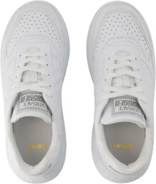 Versace Leather sneakers White Dames