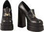 Versace Leren Collectie Schoenen Black Dames - Thumbnail 2