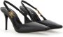 Versace Leren Medium Hak Pumps Gemaakt in Italië Black Dames - Thumbnail 2