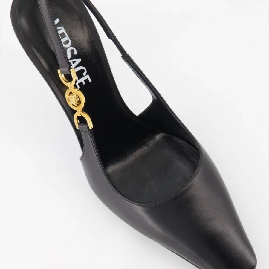 Versace Medusa '95 Slip-On Stiletto Hakken Black Dames