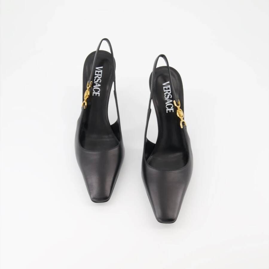 Versace Medusa '95 Slip-On Stiletto Hakken Black Dames