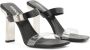 Versace Metalen Hak Instap Sandalen Black Dames - Thumbnail 2