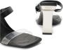 Versace Metalen Hak Instap Sandalen Black Dames - Thumbnail 4