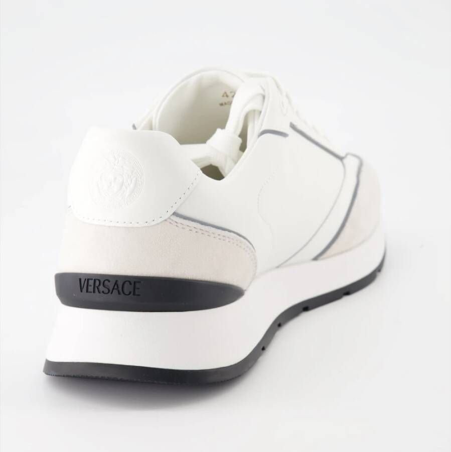 Versace Milano Runner Sneakers White Heren