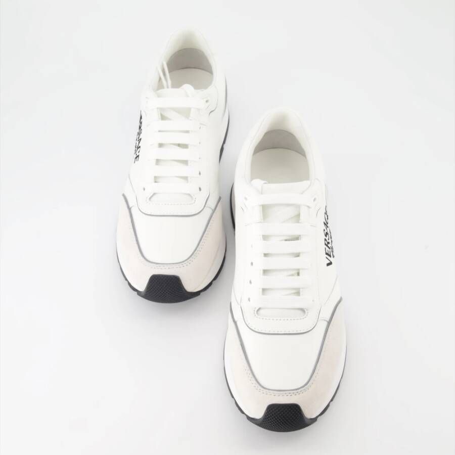 Versace Milano Runner Sneakers White Heren