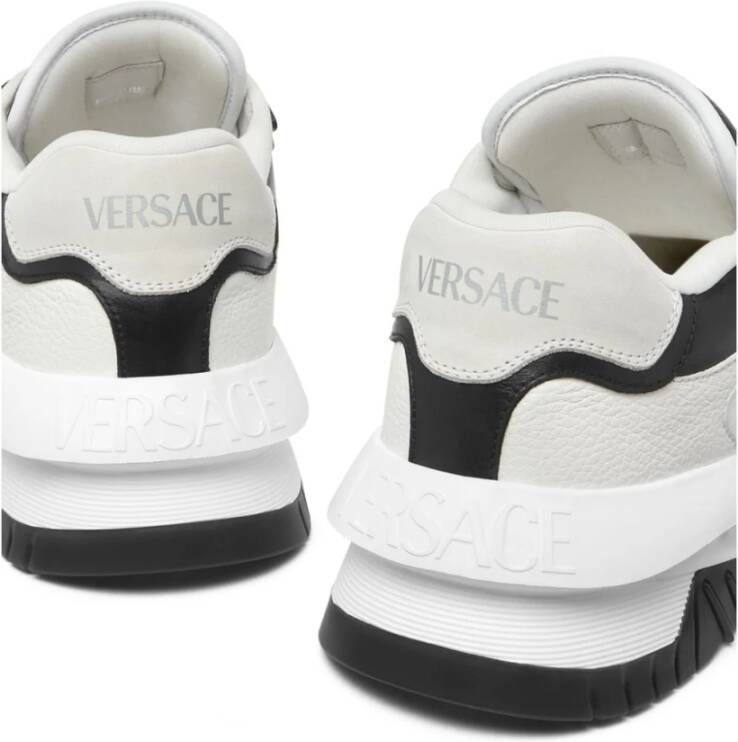 Versace Panel Design Sneakers White Heren