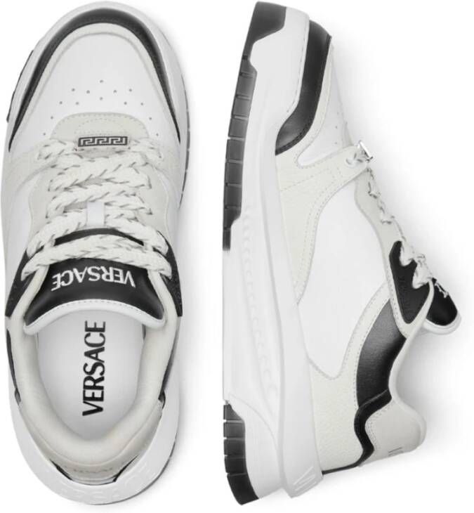 Versace Panel Design Sneakers White Heren